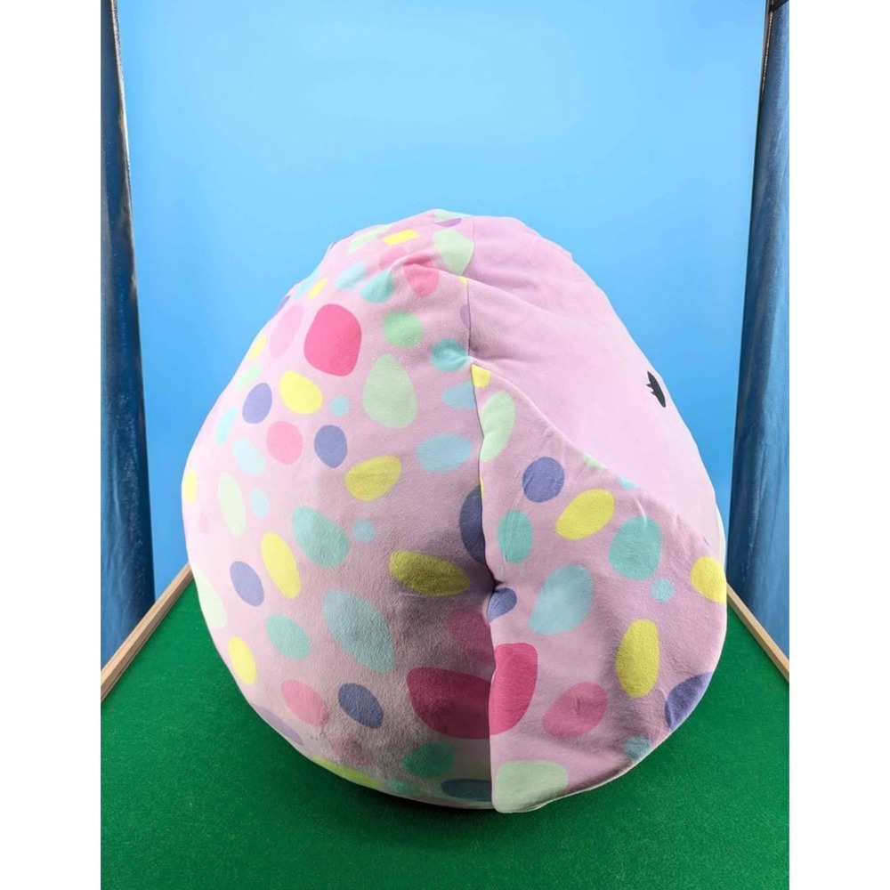 Squishmallows Aziza Stingray Plush 26 In Large Purple Rainbow Spotted Kellytoy - Picture 8 of 8